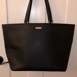 Black Kate Spade tote bag